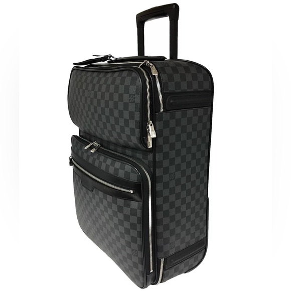 Louis Vuitton Pegase 55 w/ Dustbag UEC Business Suitcase Graphite 💎 - Picture 2 of 13